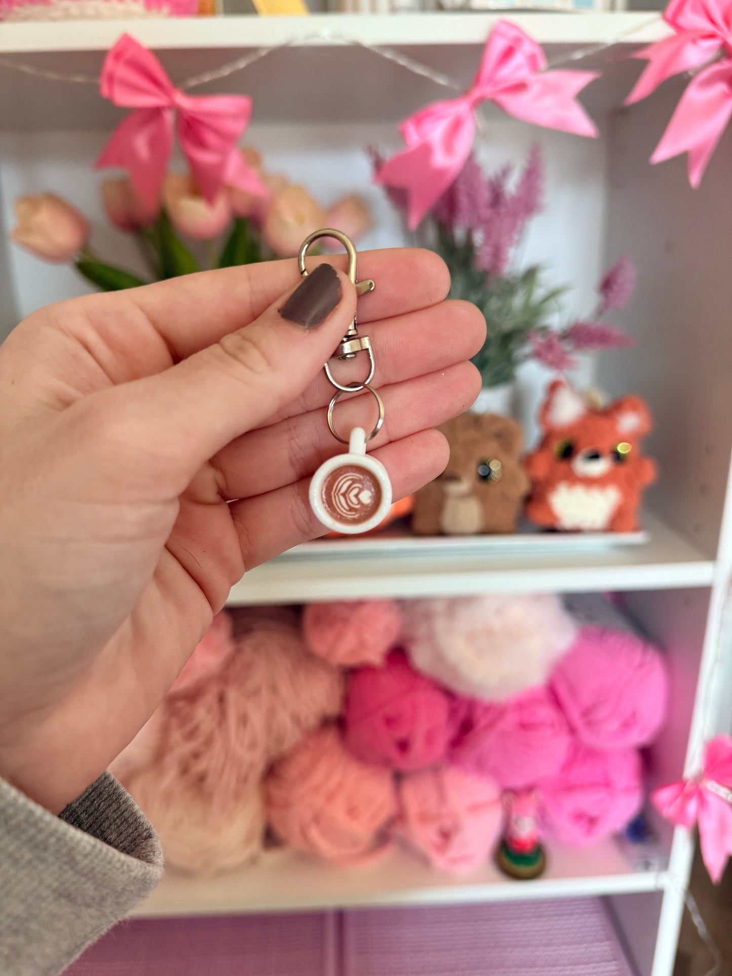 Coffee Stitch Markers (Set of 2)