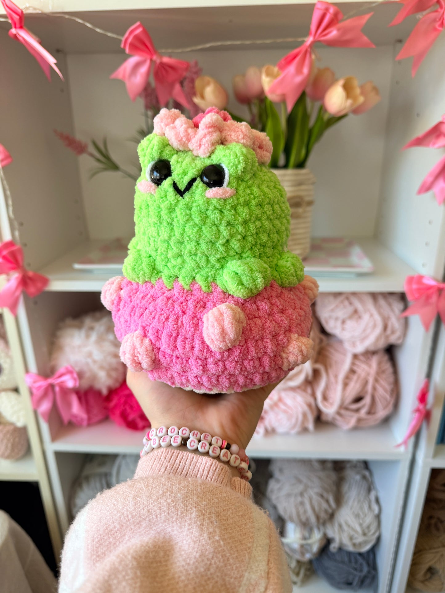Toadstool Froggie Plushie