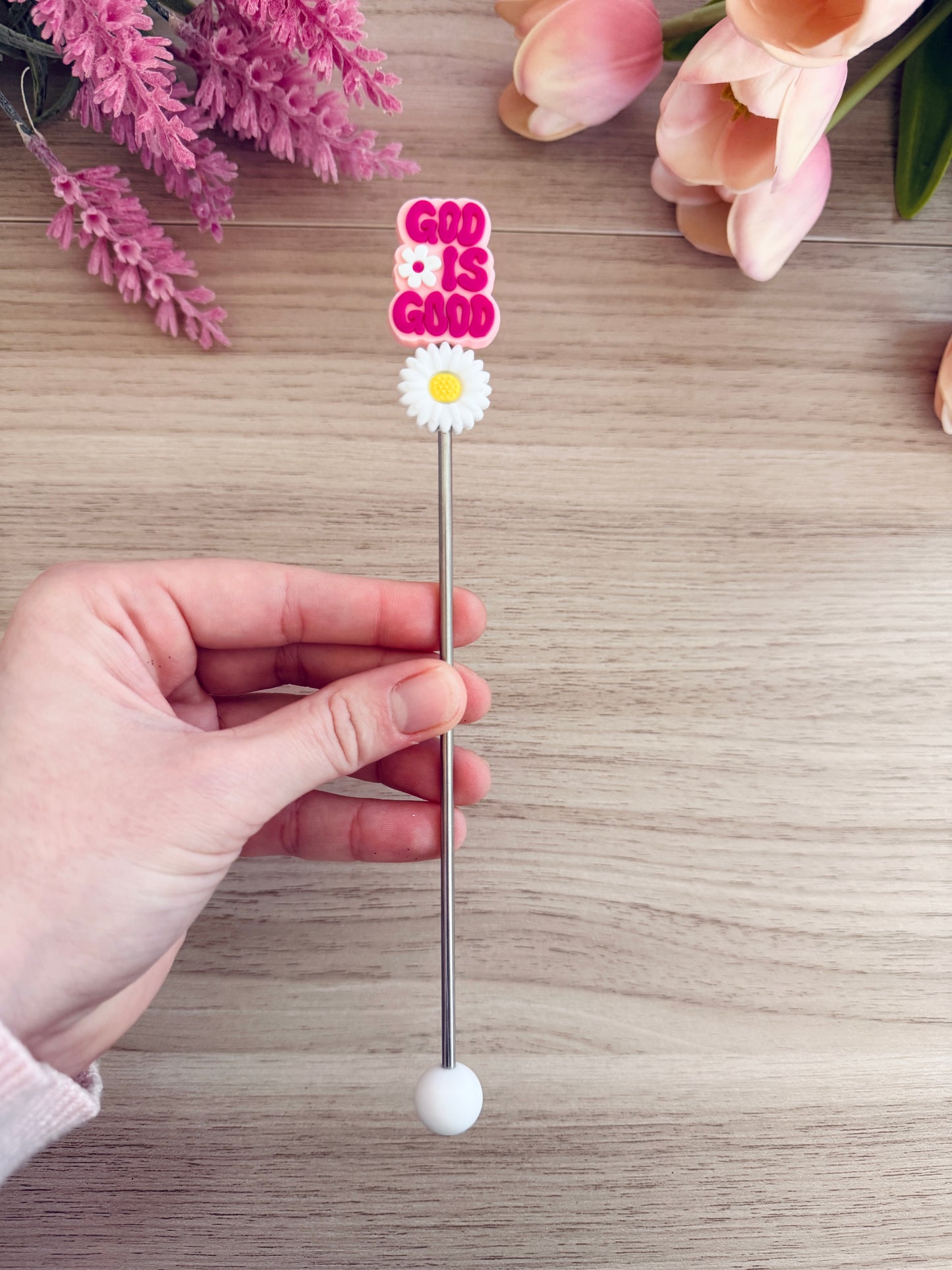 God is Good Amigurumi Stick (1 Piece)