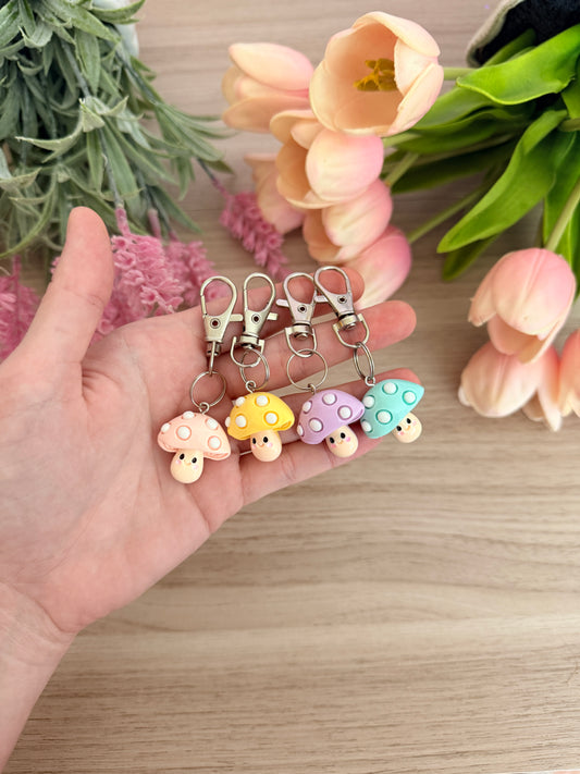Mushroom Stitch Marker (1 Piece)