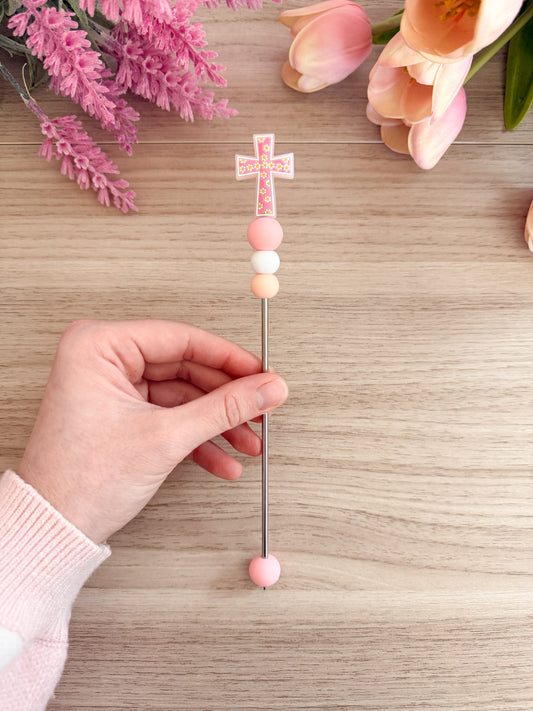 Cross Amigurumi Stick (1 Piece)