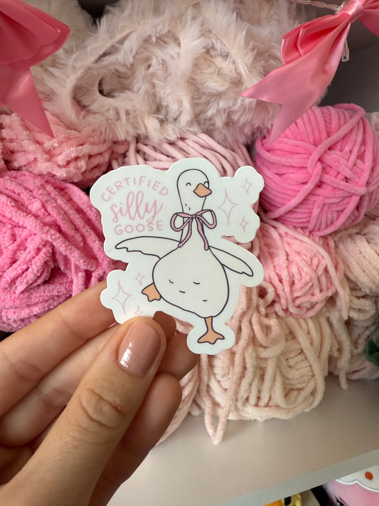 Certified Silly Goose Sticker