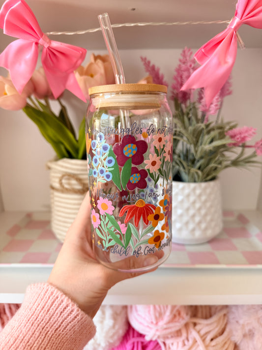 Child of God Glass Tumbler