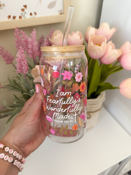 Wonderfully Made Glass Tumbler