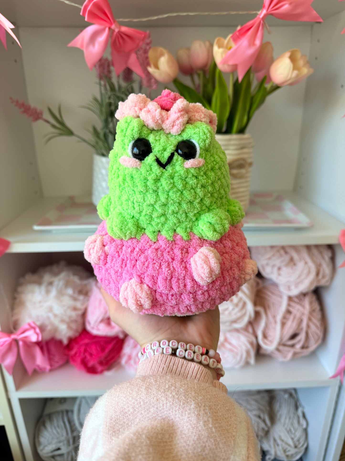 Toadstool Froggie Plushie