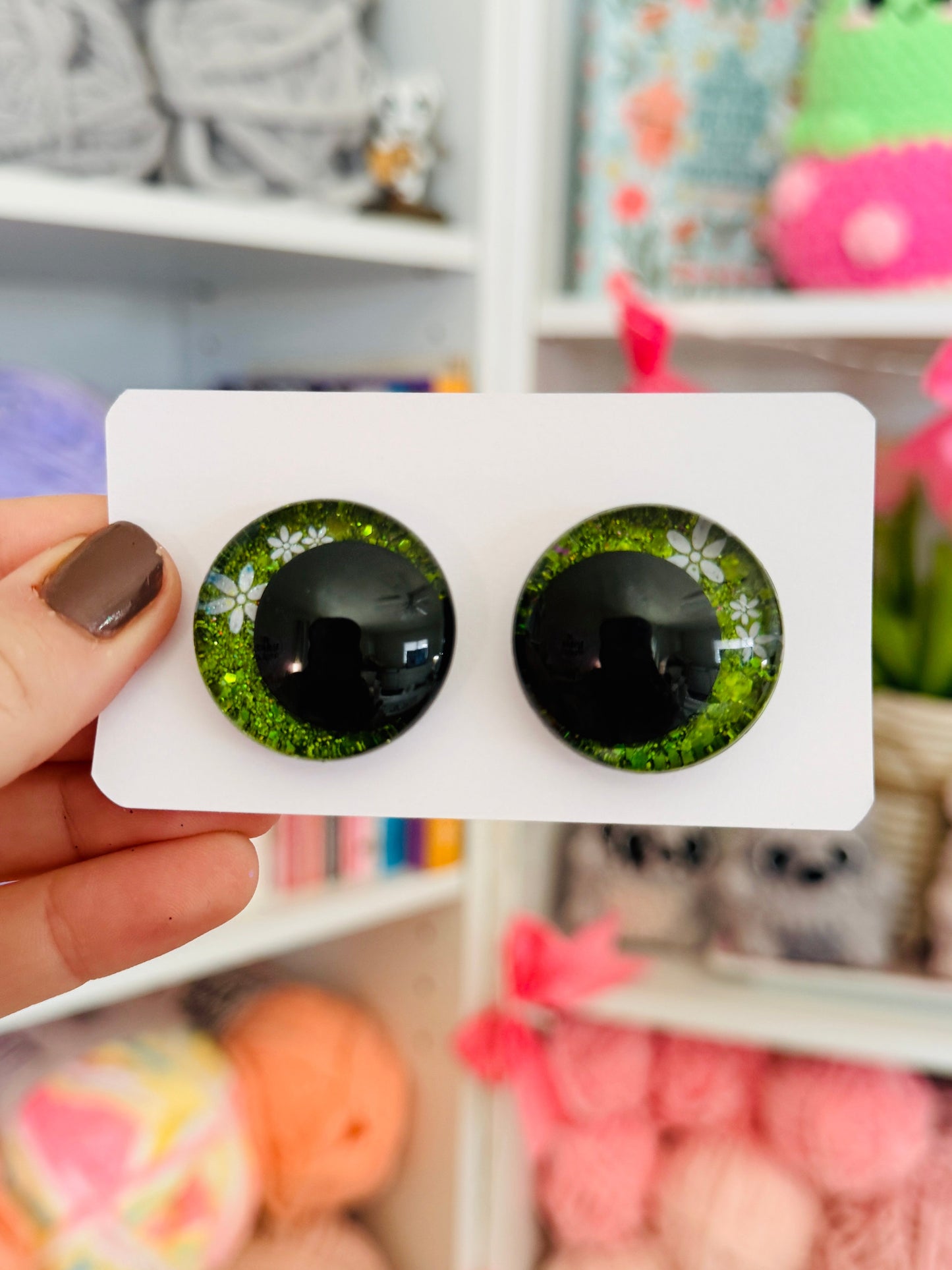 Flower Fields 30mm Safety Eyes