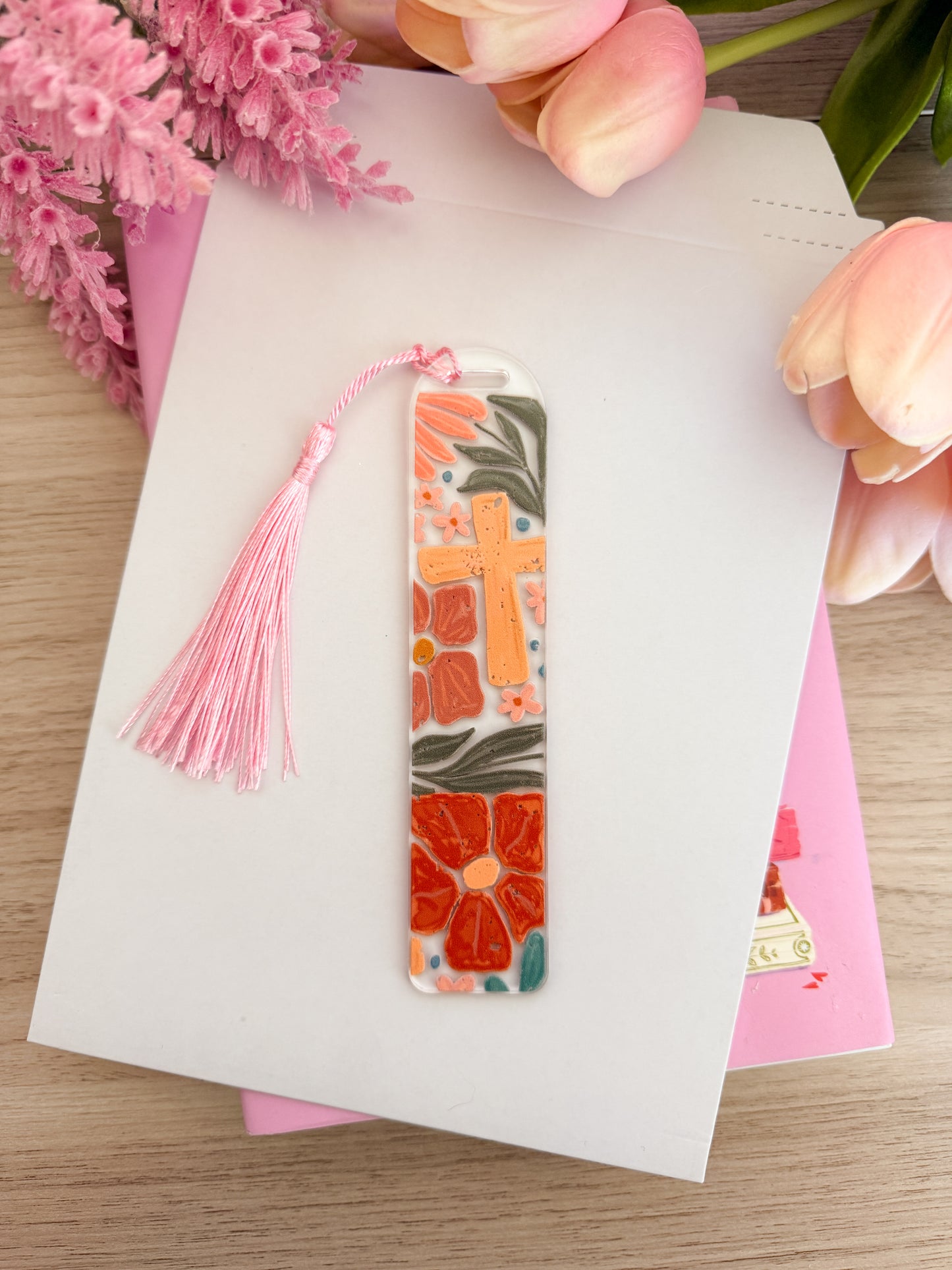Faith Acrylic Bookmarks