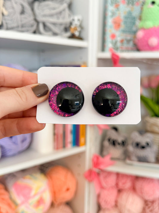 Magenta Glow Eyes- 30mm