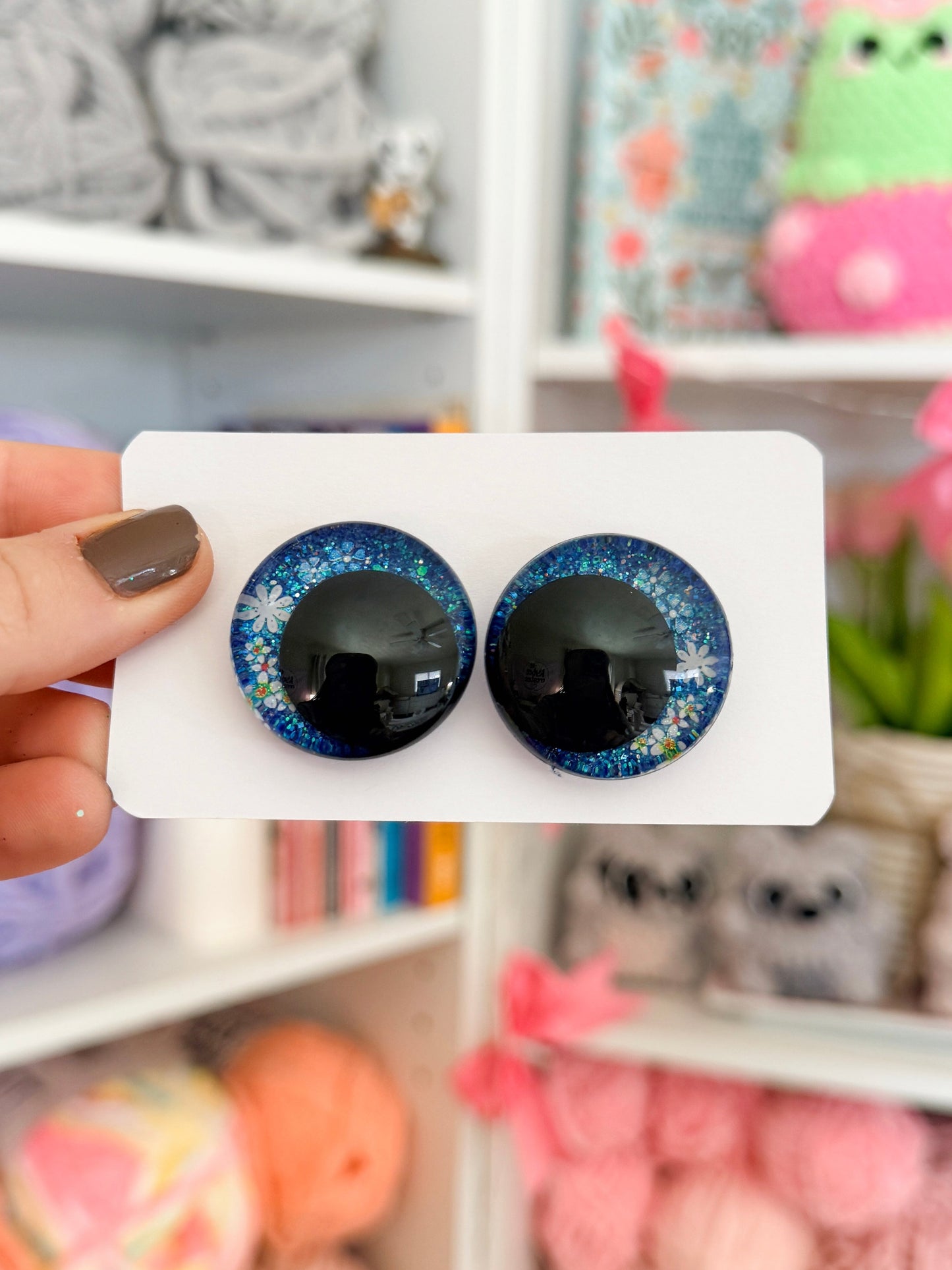 Flower Fields 30mm Safety Eyes