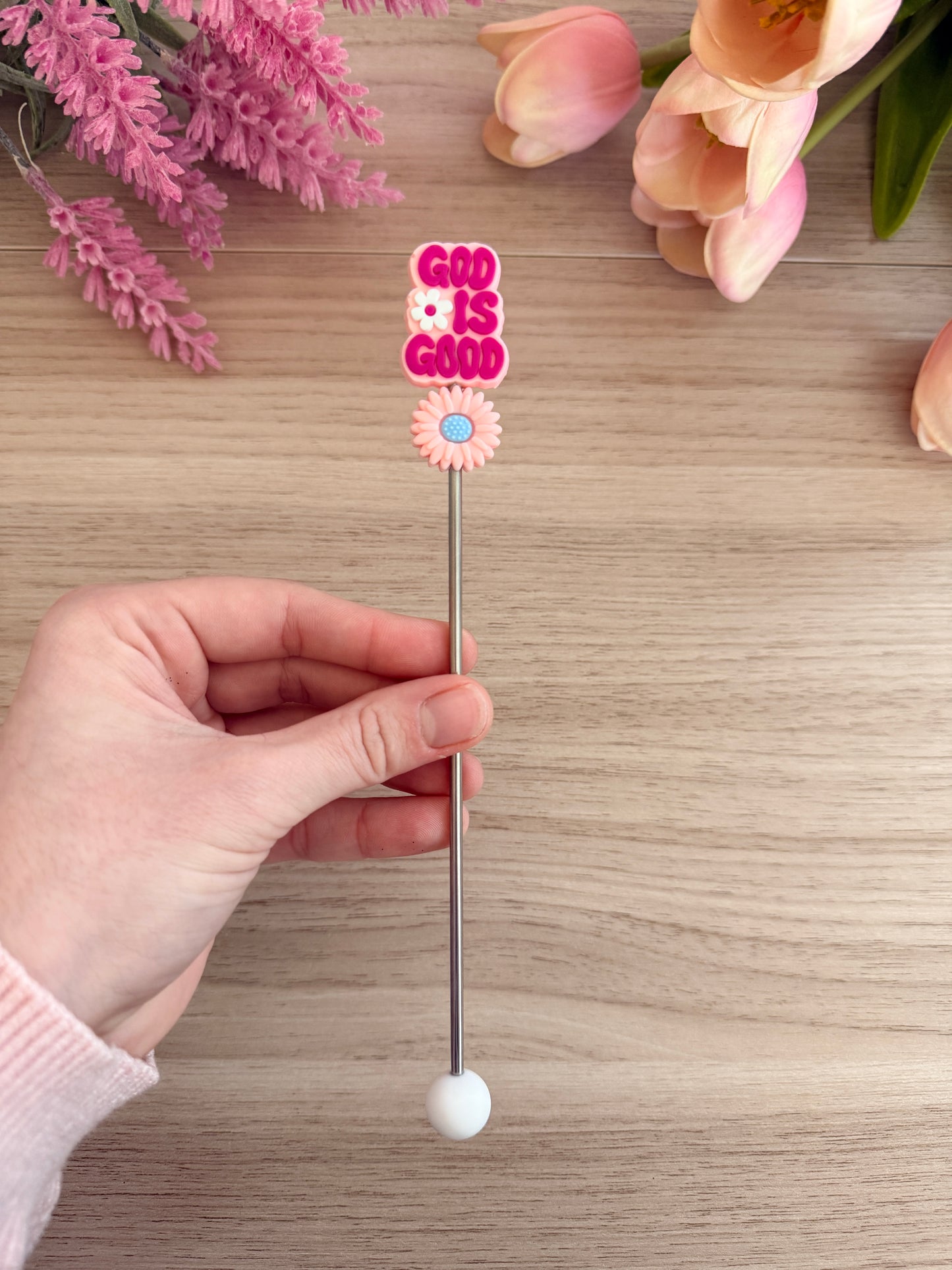 God is Good Amigurumi Stick (1 Piece)