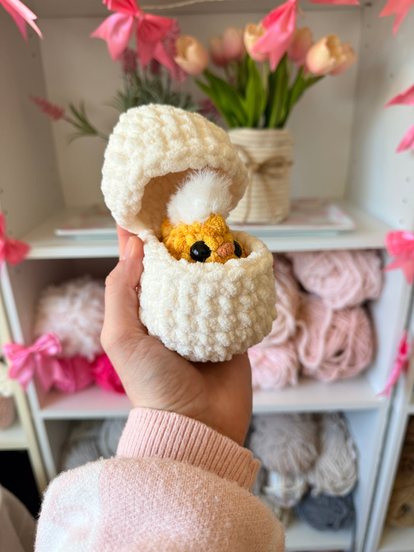 Hatching Chick Plushie