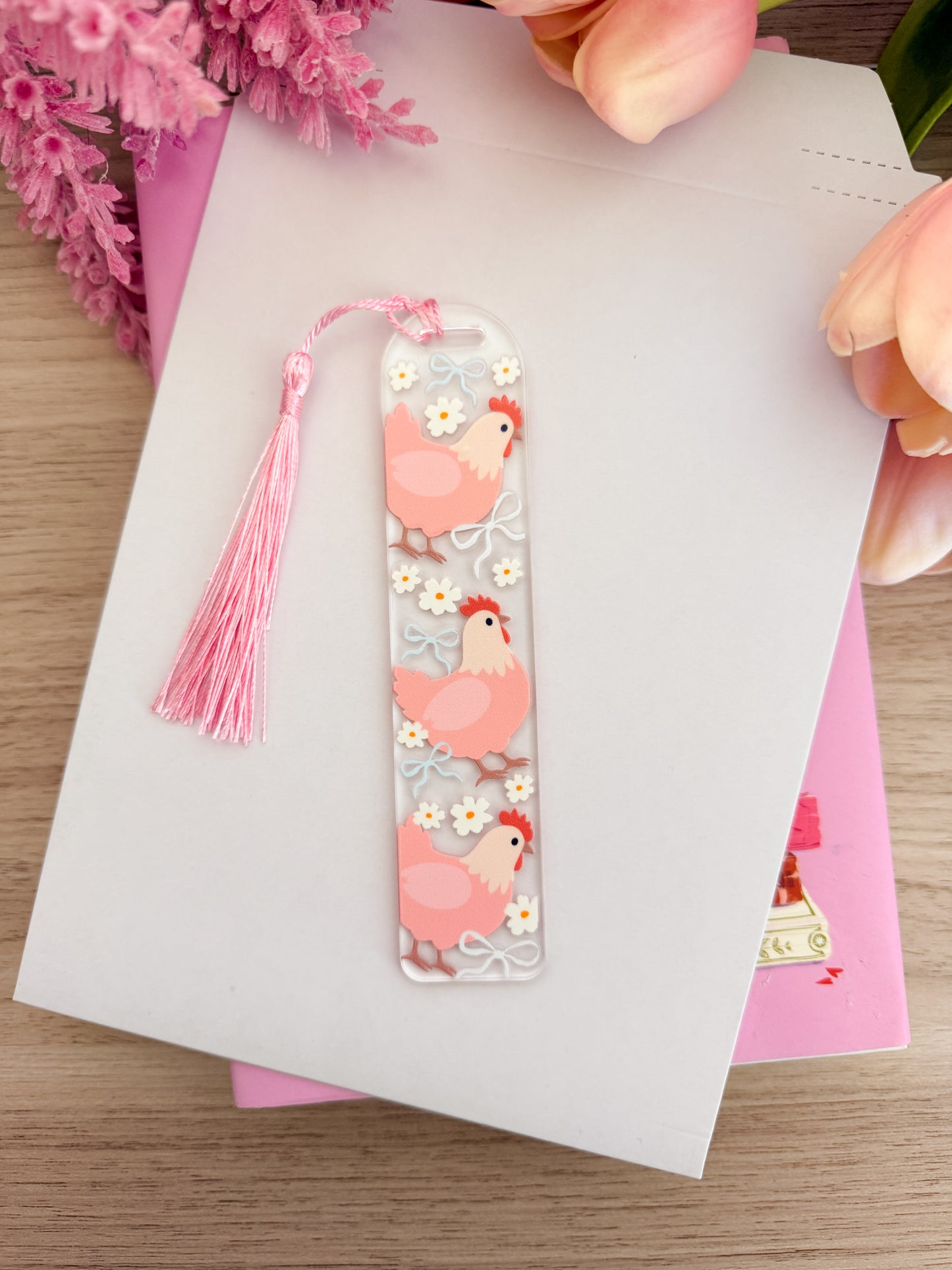 Chicken & Goose Acrylic Bookmarks