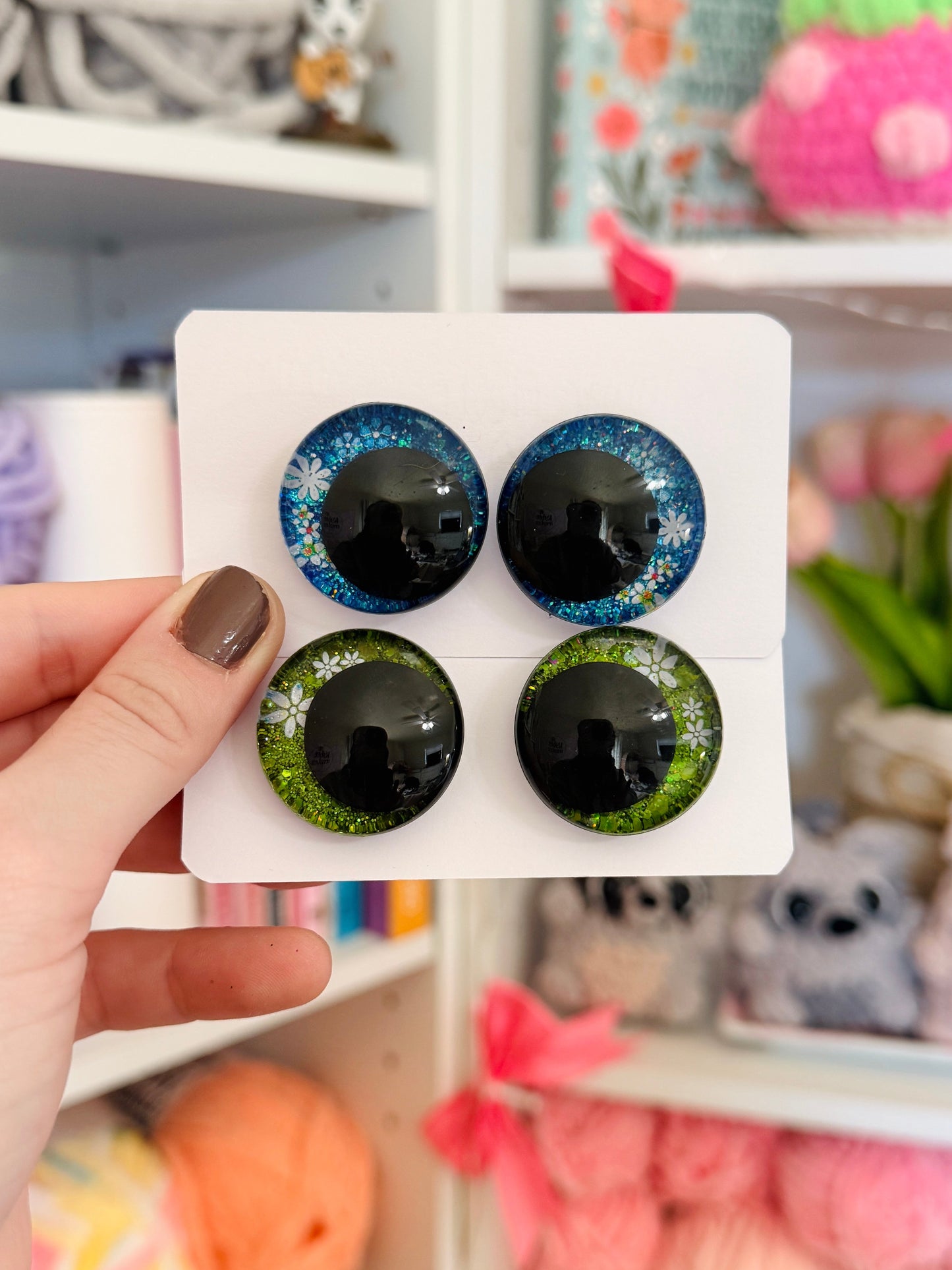 Flower Fields 30mm Safety Eyes