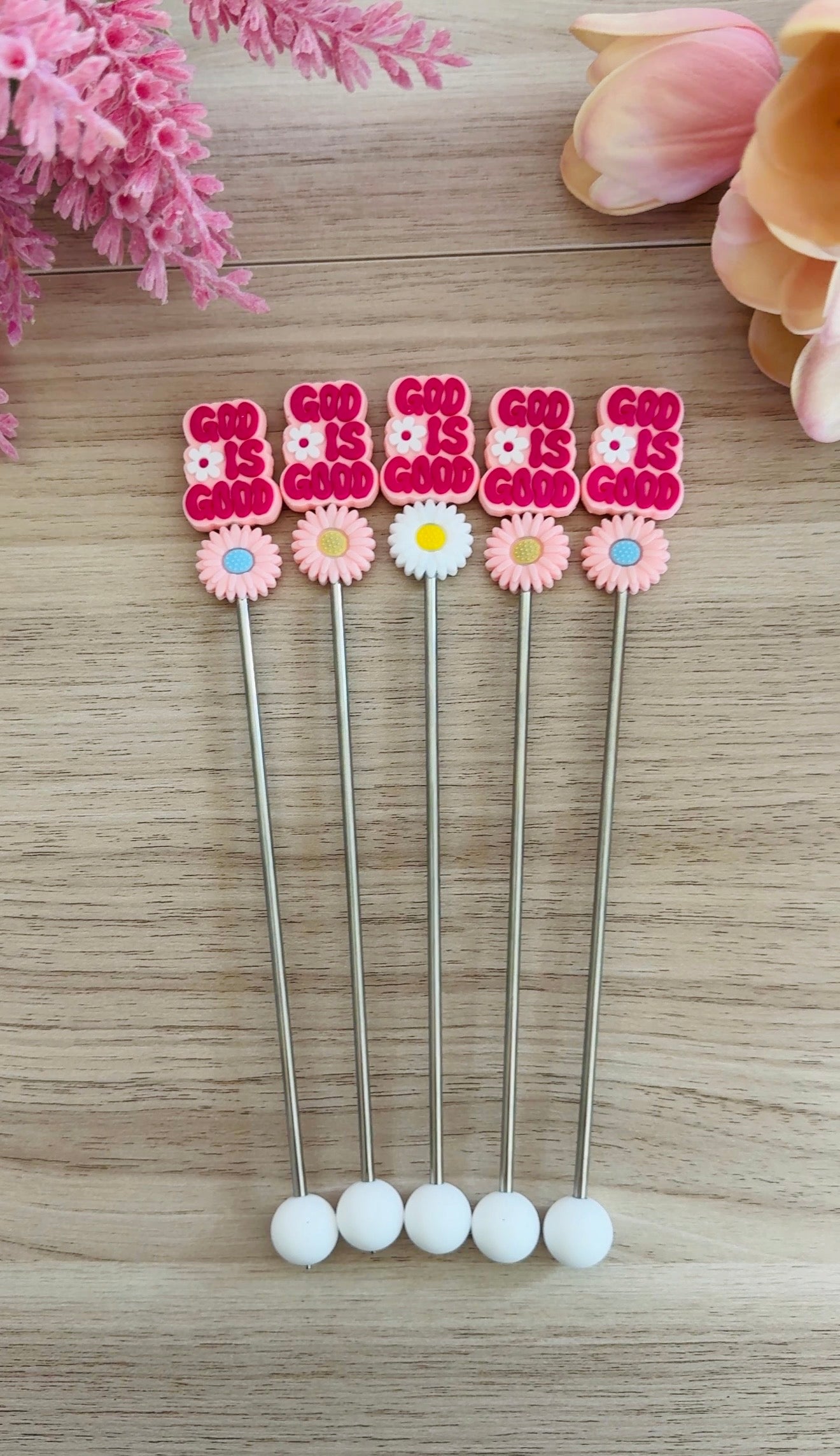 God is Good Amigurumi Stick (1 Piece)