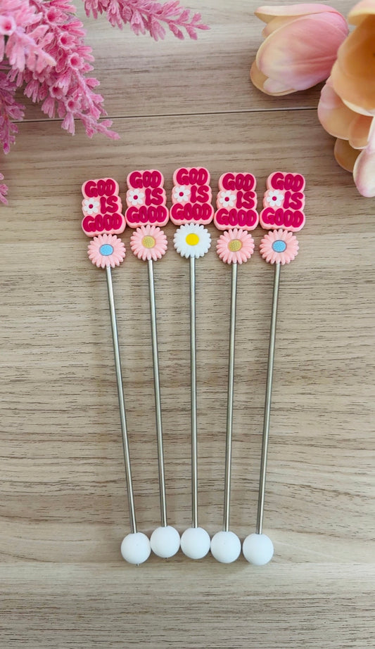 God is Good Amigurumi Stick (1 Piece)