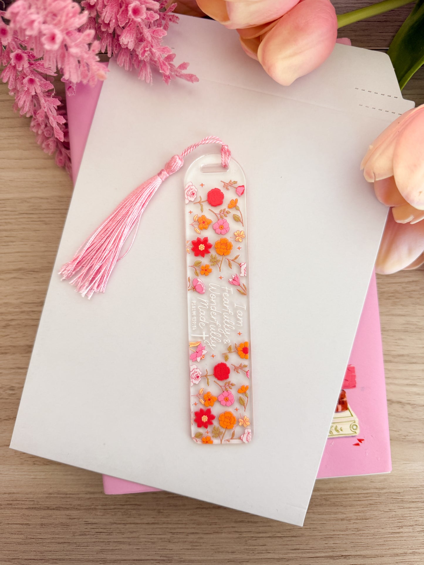 Faith Acrylic Bookmarks