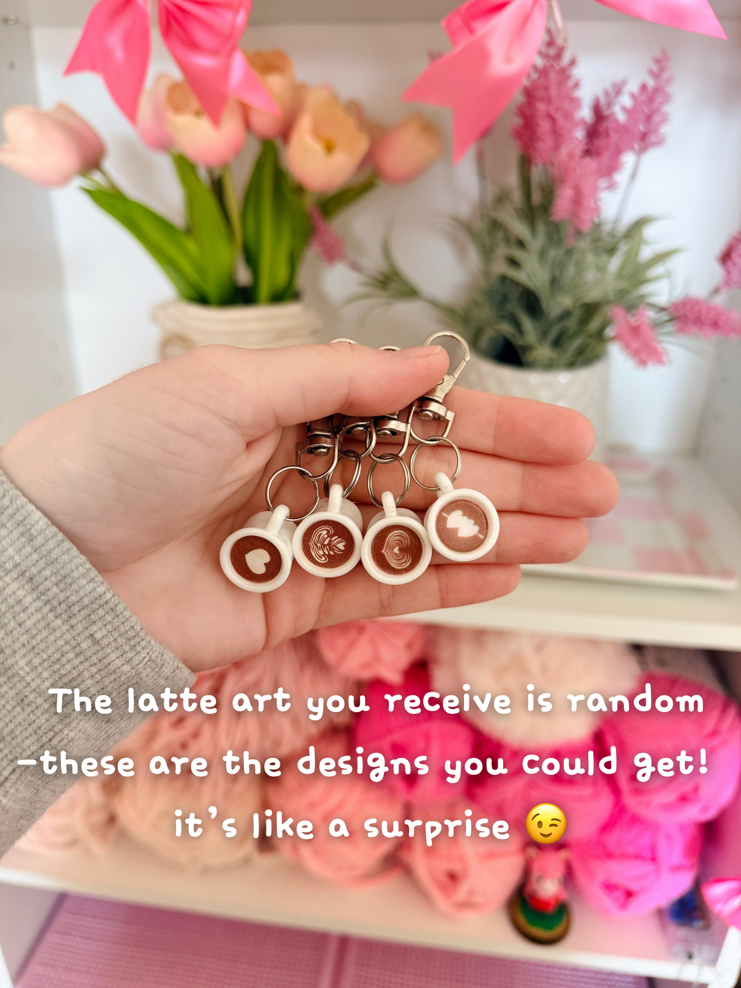 Coffee Stitch Markers (Set of 2)