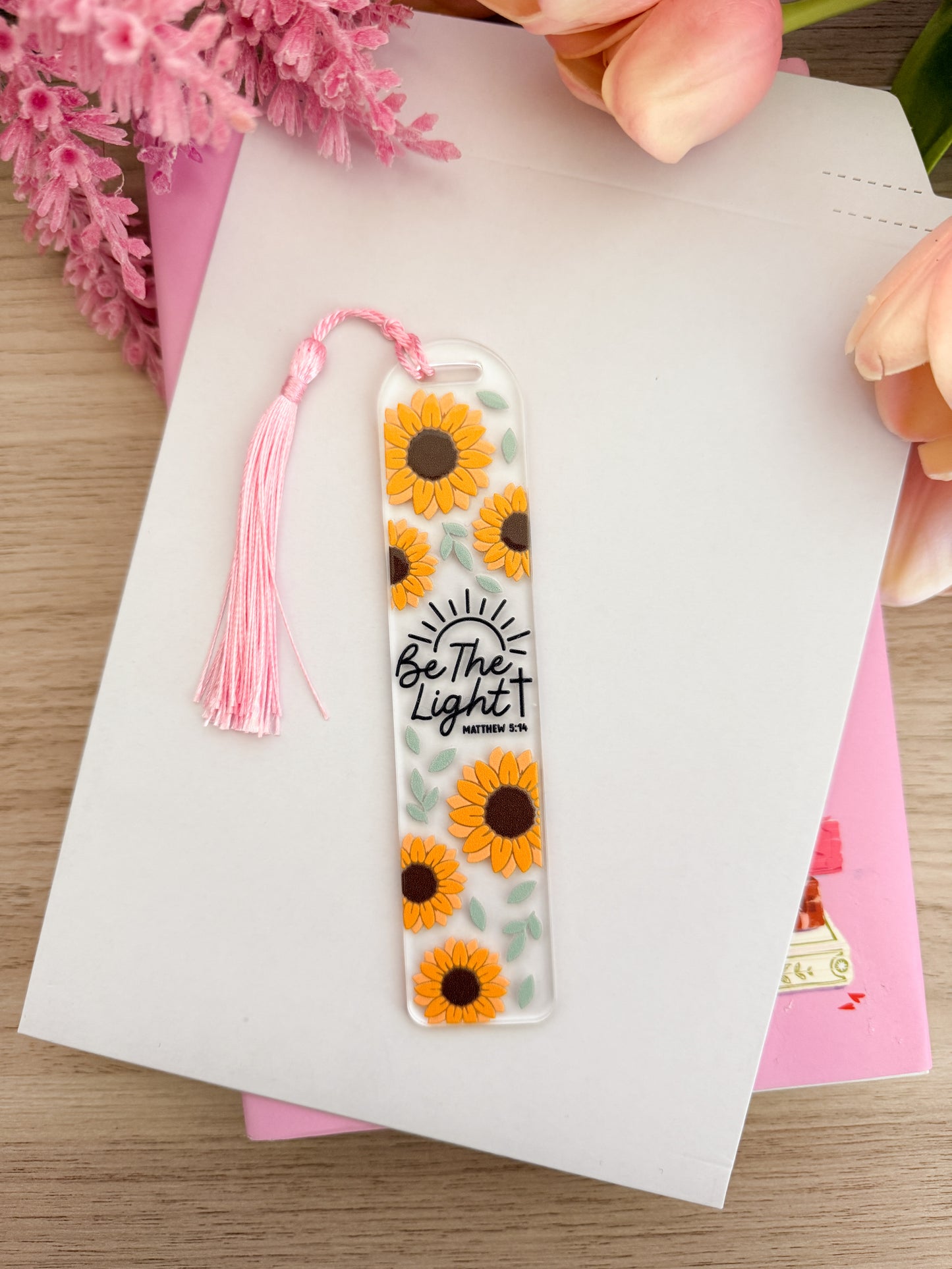 Faith Acrylic Bookmarks