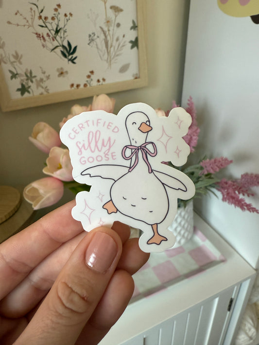 Certified Silly Goose Sticker