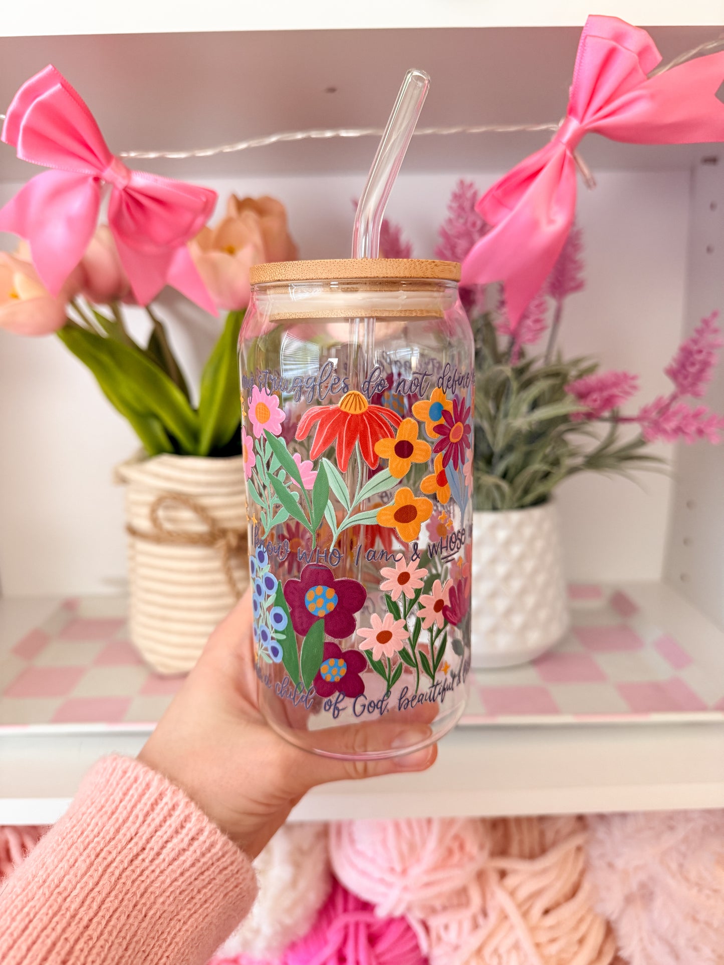 Child of God Glass Tumbler