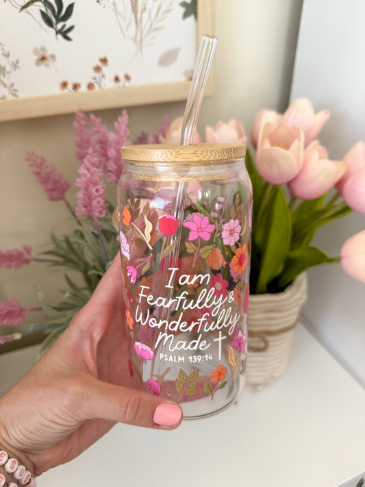 Wonderfully Made Glass Tumbler